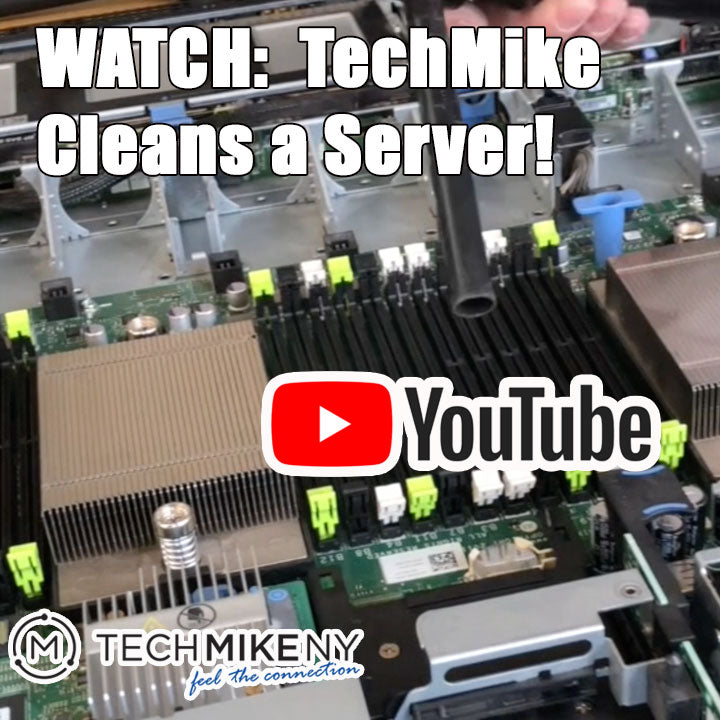 WATCH: TechMike Shows You How to Clean Your Server