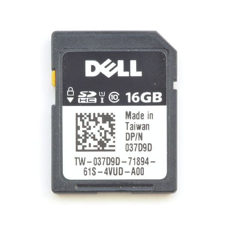 Dell 37D9D 16GB iDRAC vFlash C10 SDHC SD Card Module 13 Gen R630 R730 037D9D Product Image 1