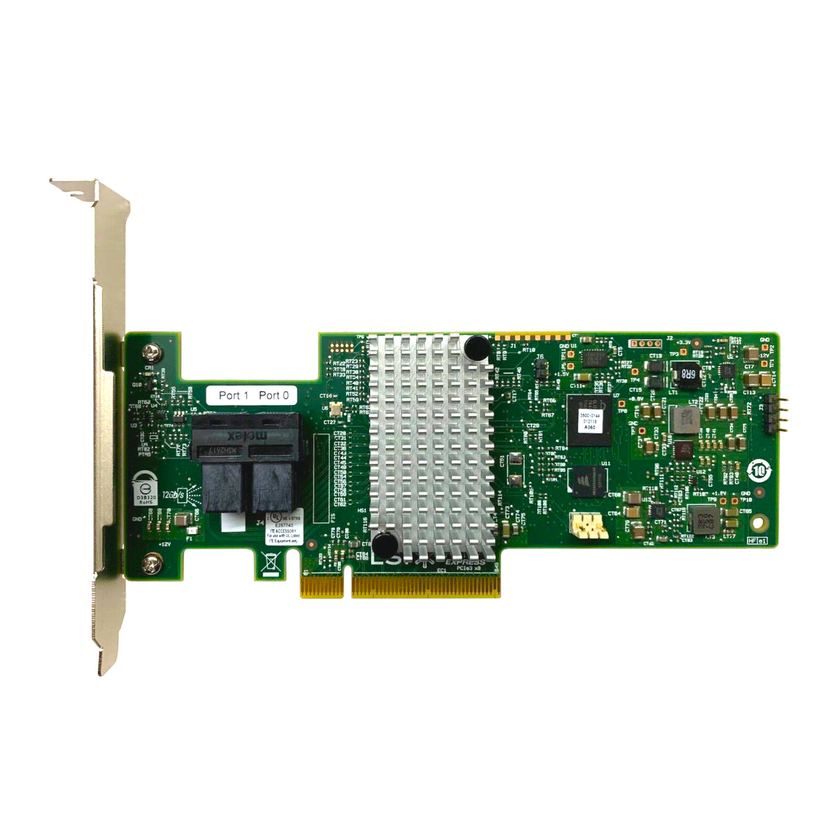 LSI 9340-8I 12GBPS PCIe SAS Internal RAID Controller – TechMikeNY