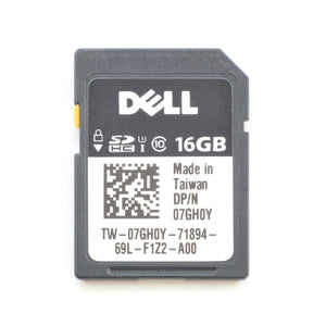 Dell 07GH0Y 16GB iDRAC vFlash C10 SDHC SD Card Module 13 Gen R630 R730 7GH0Y