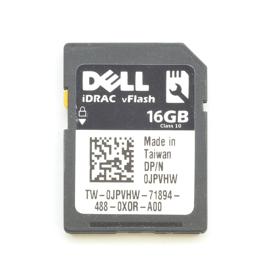 Dell 0JPVHW 16GB iDRAC vFlash C10 SDHC SD Card Module 13 Gen R630 R730 JPVHW