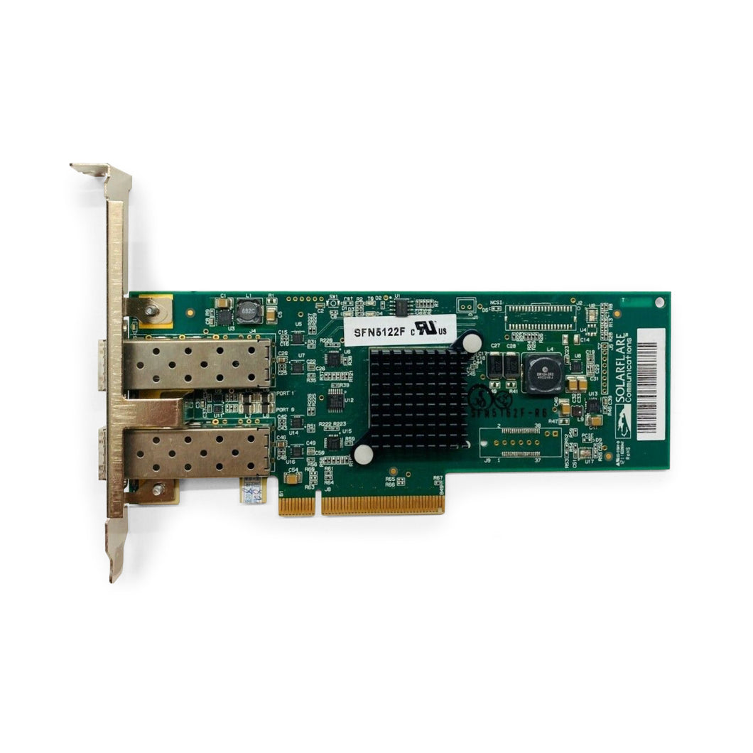 Solarflare SFN5122F Dual-Port 10GB SFP+ PCIe Network Interface Adapter