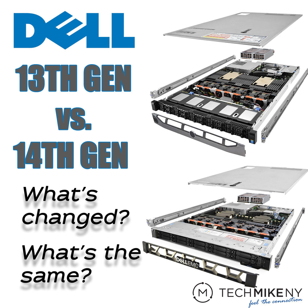 Dell 14th Gen vs. 13th Gen Servers – What’s Changed and What’s the Same