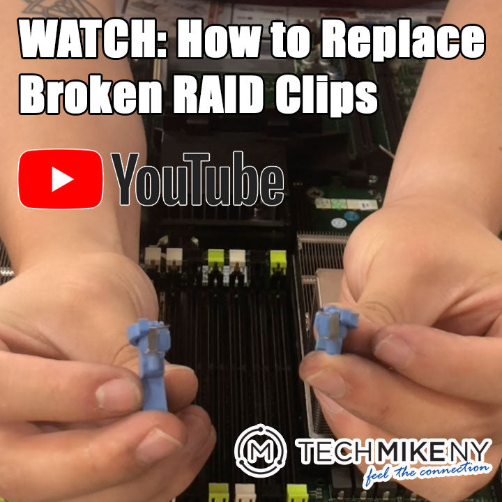 WATCH: How to Repair the Broken RAID Clips on a Dell 12th Gen Server