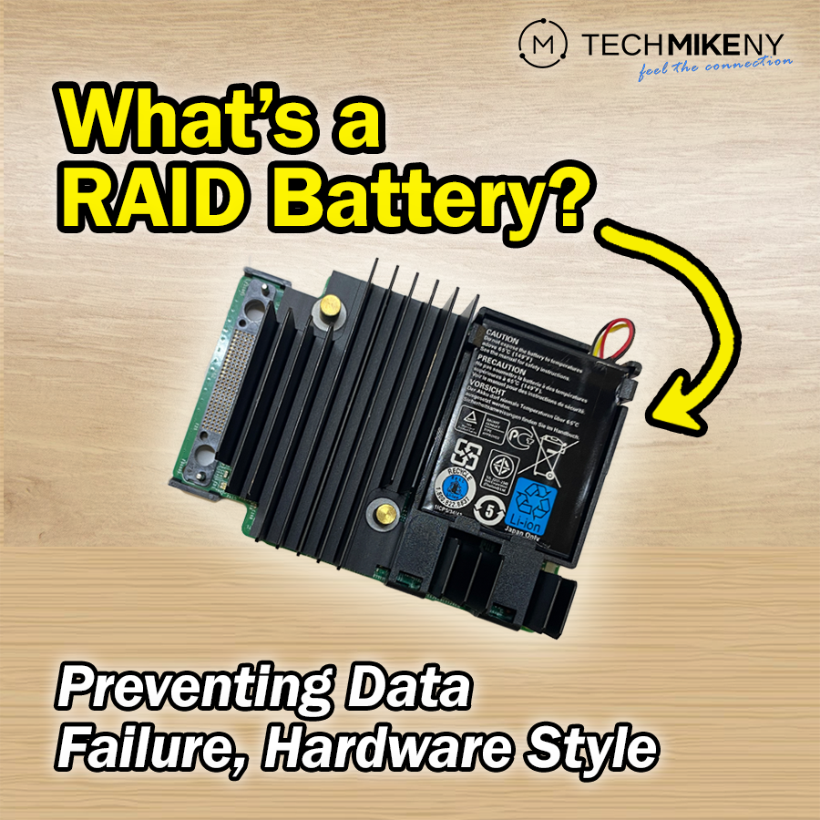 All About RAID Batteries Preventing Data Failure with Ha TechMikeNY