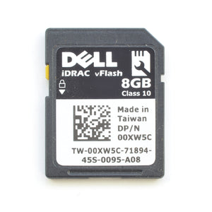 Dell 0XW5C 8GB iDRAC vFlash Class 10 SD Card Module 13 Gen Dell R630 R730 00XW5C