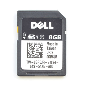 Dell GR6JR 8GB iDRAC vFlash Class 10 SD Card Module 13 Gen Dell R630 R730 0GR6JR