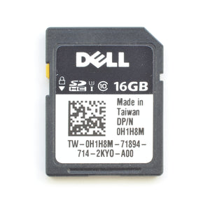 Dell H1H8M 16GB iDRAC vFlash C10 SDHC SD Card Module 13 Gen R630 R730 0H1H8M