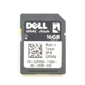 Dell JPVHW 16GB iDRAC vFlash C10 SDHC SD Card Module 13 Gen R630 R730 0JPVHW