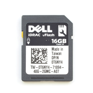 Dell T6NY4 16GB iDRAC vFlash C10 SDHC SD Card Module 13 Gen R630 R730 0T6NY4