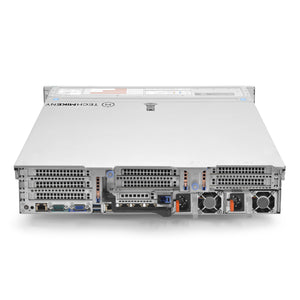 2U 8-Bay PowerEdge R740 2.5'' back view TM-740-SAP-234