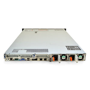 1U 10-Bay PowerEdge R630 2.5'' back view Snow