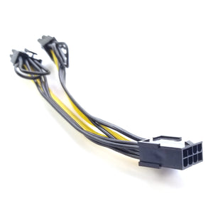 6Pin to 8Pin PCI Express PCI-E Video Card Power Adapter Converter Cable Product Image 2