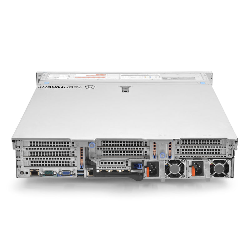 2U 16-Bay PowerEdge R740 2.5'' SAS \/ SATA back view TM-740-SAP-083
