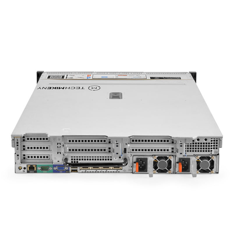 2U 8-Bay Precision 7910 8B 2.5'' SAS \/ SATA back view MBN_GPU_WS_01