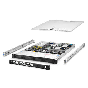 Dell PowerEdge R440 4-Bay LFF Rack-Mountable 1U Server Chassis Cabled PSUs