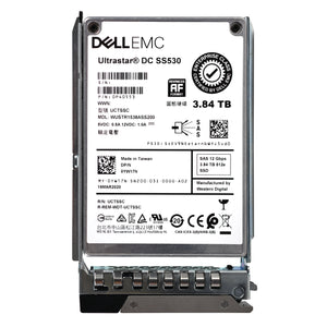 Dell YW17N DC SS530 Series 3.84TB SSD SAS 12G TLC Read-Intensive ISE SSD + Caddy Product Image 3