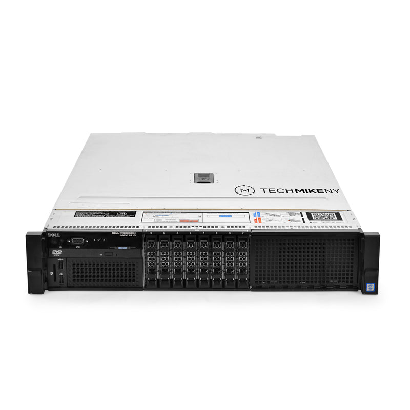 2U 8-Bay Precision 7910 8B 2.5'' SAS \/ SATA front view MBN_GPU_WS_01