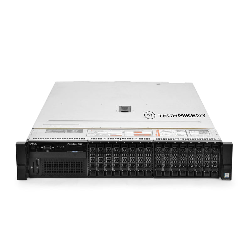 2U 16-Bay PowerEdge R730 2.5'' SAS \/ SATA front view TM-730-SAP-684