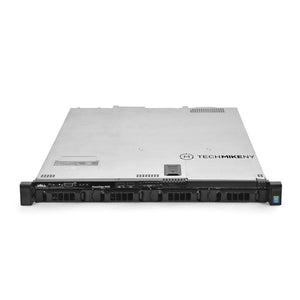 1U 4-Bay PowerEdge R430 3.5'' front view TECHMIKEPRODUCTIONsrv