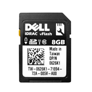 Dell 626K1 8GB iDRAC vFlash Class 10 SD Card Module 13 Gen Dell R630 R730 0626K1