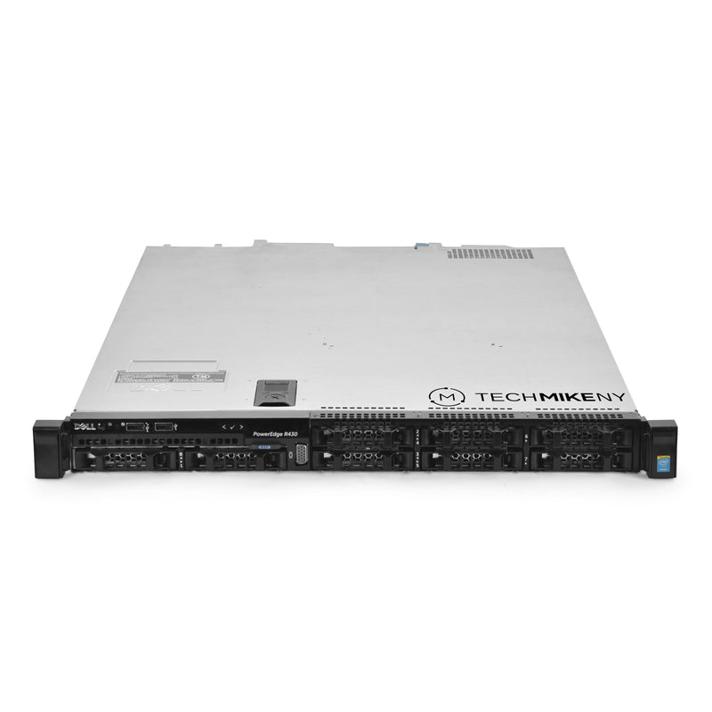 1U 8-Bay PowerEdge R430 2.5'' SAS \/ SATA front view Dockside