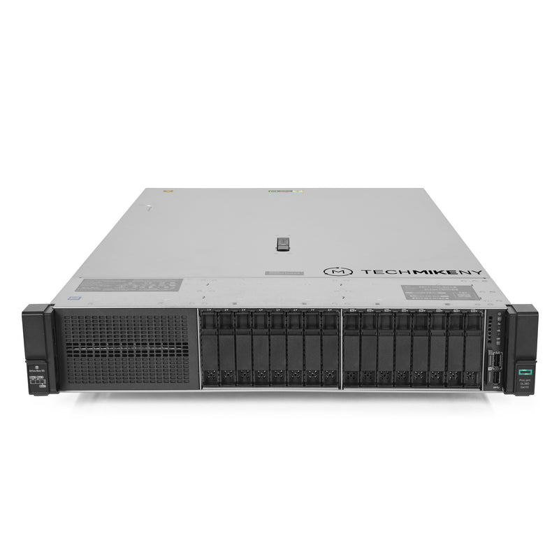 2U 16-Bay ProLiant DL380 G10 8x 2.5'' NVMe front view TM-SAP-380-10-463