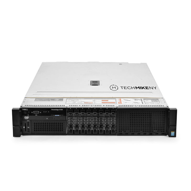 2U 8-Bay PowerEdge R730 2.5'' SAS \/ SATA front view TM-730-SAP-857