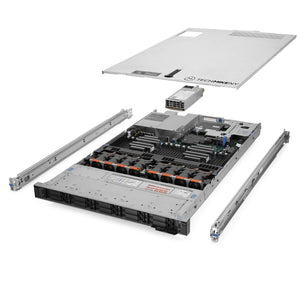 Dell XC640 10-Bay Rack-Mountable 1U Hyper-Converged Appliance Chassis