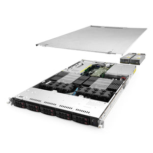 SuperMicro 119UAS 10-Bay NVMe SFF Rack-Mountable 1U Server Chassis (H11DSU-iN rev 2.10)