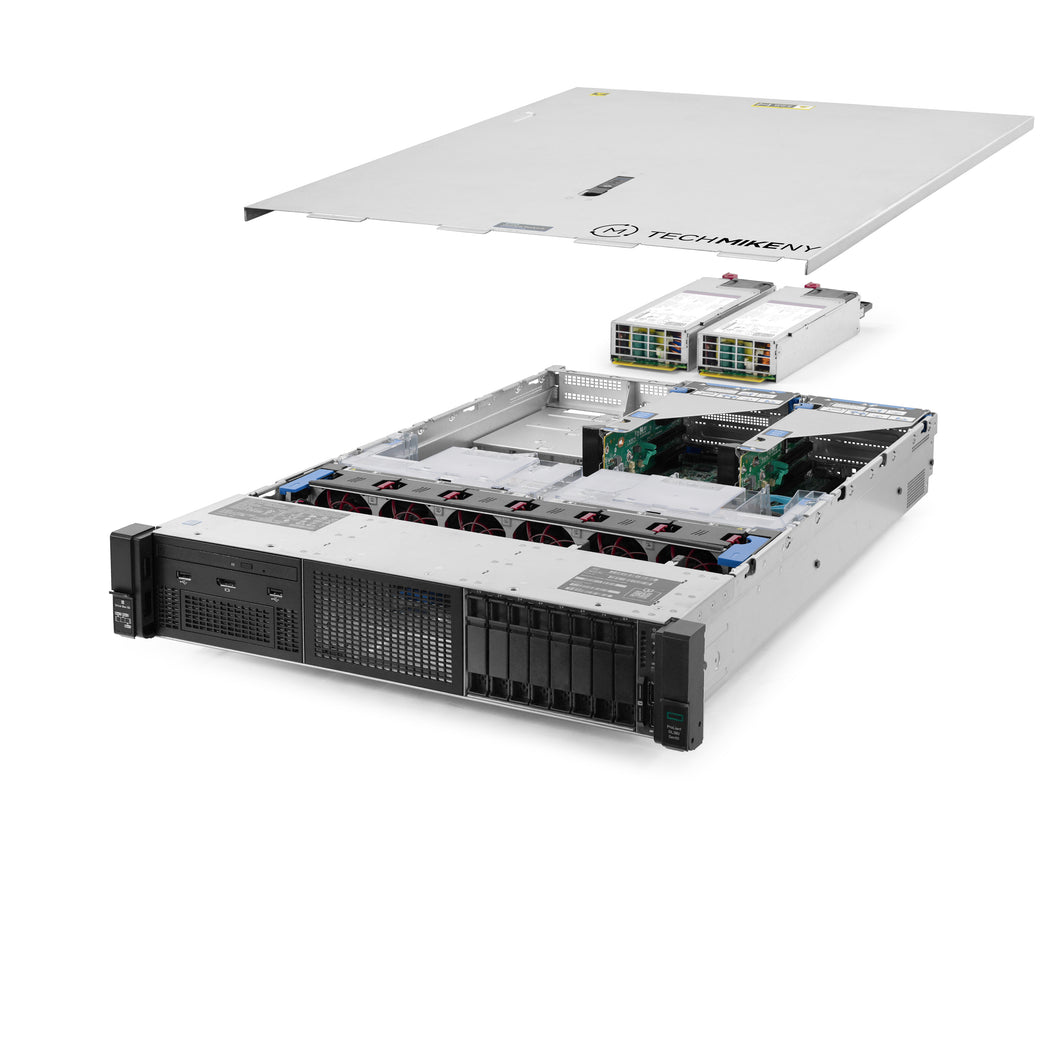 HP ProLiant DL380 G10 Server 2.10Ghz 44-Core 256GB 6x 1.92TB SAS SSD 12G P408i-a