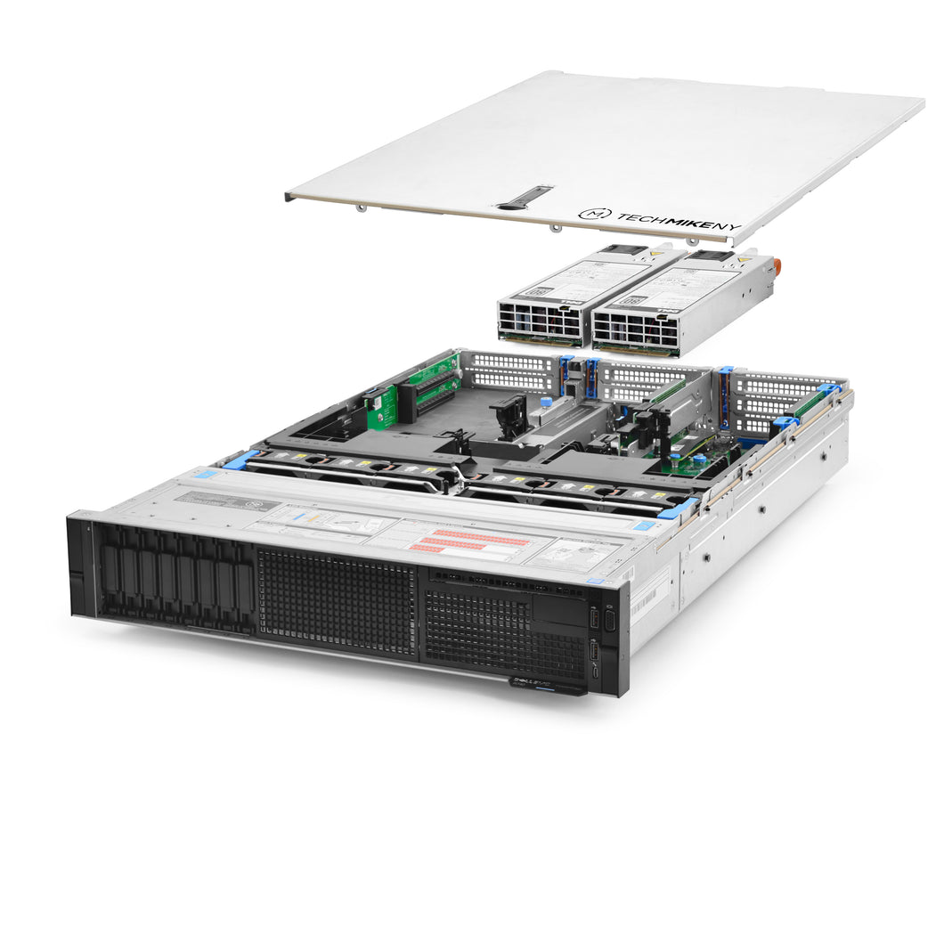 Dell PowerEdge R740 Server 2.60Ghz 36-Core 128GB RAM 2x 400GB SAS SSD 6x 2TB