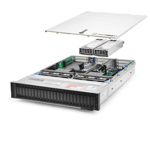 Dell PowerEdge R740xd 24-Bay 16x SAS / 8x NVMe SFF Rack-Mountable 2U Server Chassis 8 + 8 Flex-Zoning