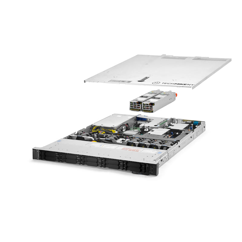 Dell PowerEdge R440 10-Bay 6x SAS / 4x NVMe SFF Rack-Mountable 1U Server Chassis
