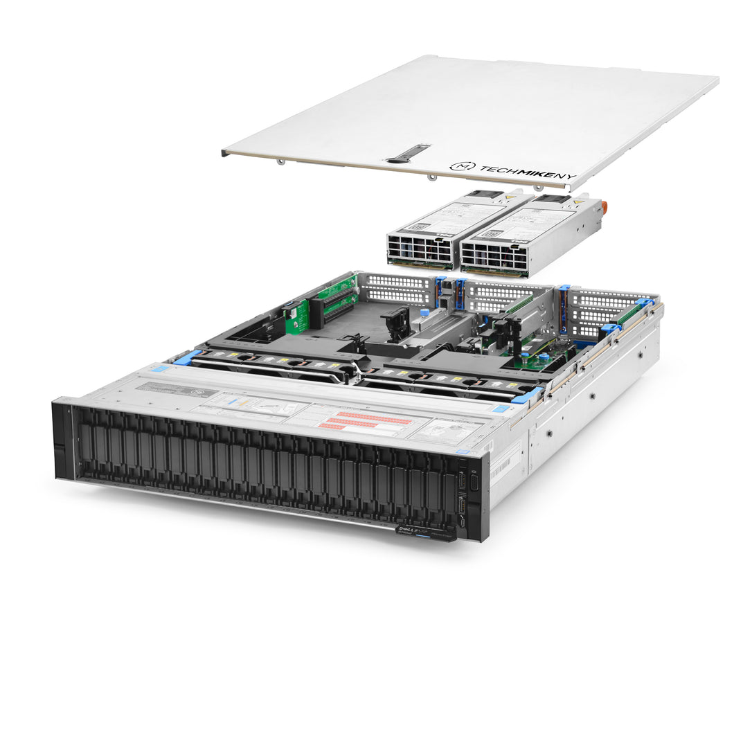 Dell PowerEdge R740xd NVMe Server 2.30Ghz 36-Core 1TB RAM 2x 600GB 15K Database