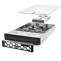 Dell PowerEdge R740 Server 16-Bay 2xGold 5122 3.60Ghz 8-Core 128GB RAM LCD Bezel