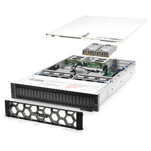 Dell PowerEdge R740xd Server 2.10Ghz 32-Core 32GB 2x 800GB SAS SSD 12G H740P
