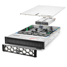 Dell PowerEdge R740xd NVMe Server 2.60Ghz 8-Core 256GB RAM 24x Caddies Bezel