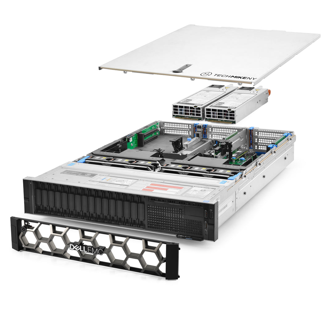 Dell PowerEdge R740 Server 2x Gold 5122 3.60Ghz 8-Core 128GB H730P