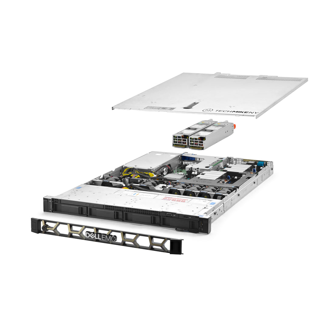 Dell PowerEdge R440 Server Bronze 3106 1.70Ghz 8-Core 16GB RAM 2x 1.92TB SAS SSD