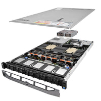 Dell PowerEdge R630 Server 2x E5-2690v4 2.60Ghz 28-Core 384GB RAM 10x Caddies