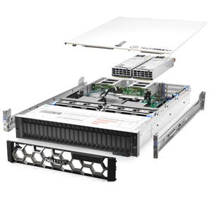 Dell PowerEdge R740xd 24-Bay 20x SAS / 4x NVMe SFF Rack-Mountable 2U Server Chassis