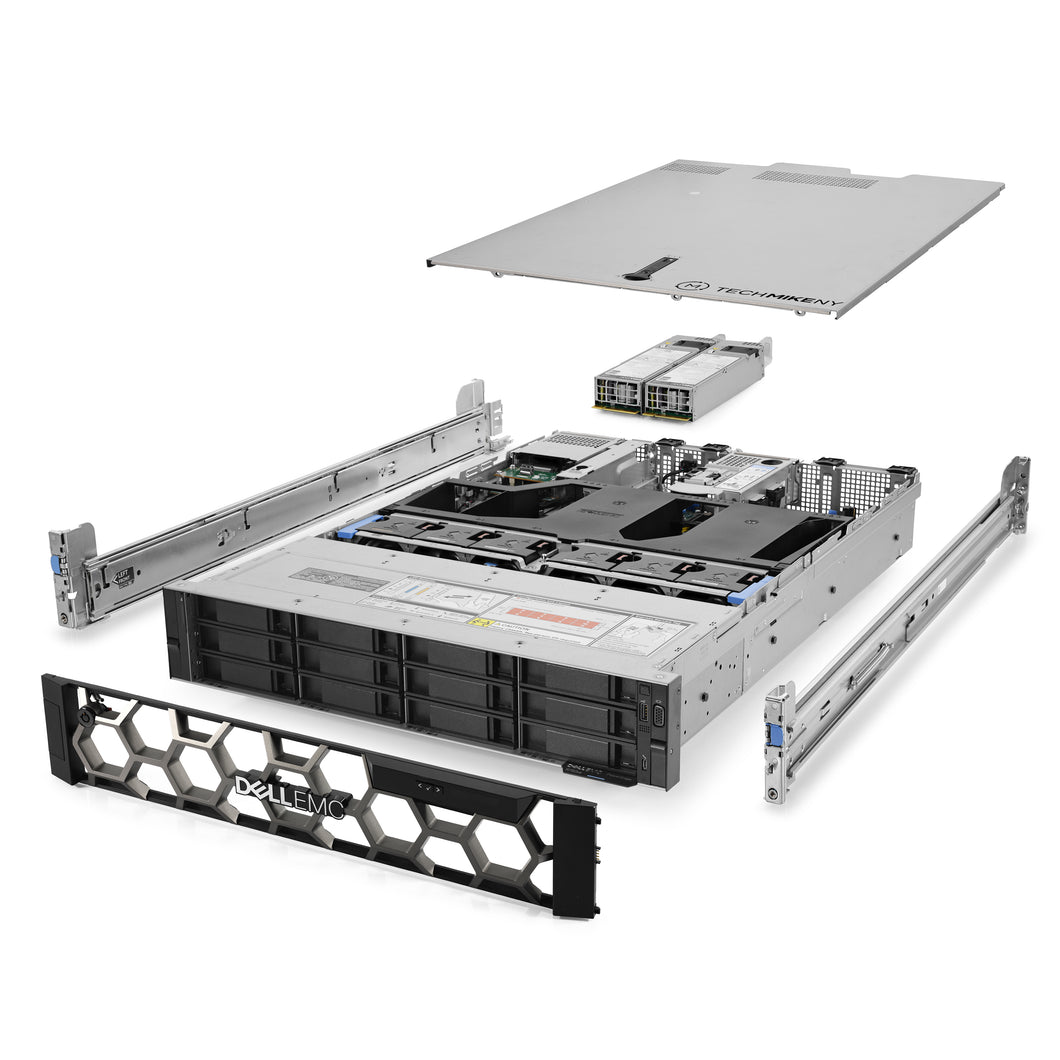Dell PowerEdge R750xs Server 2.00Ghz 56-Core 384GB RAM 217TB Storage Rails JBOD