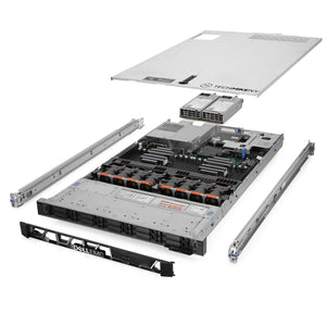 Dell PowerEdge R640 NVMe Server 3.60Ghz 16-Core 256GB RAM 10.9TB Storage Rails