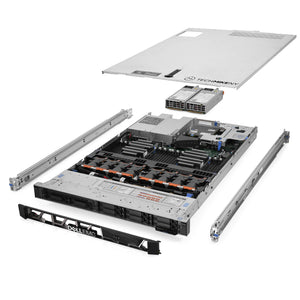 Dell PowerEdge R640 Server 3.50Ghz 16-Core 32GB RAM 4x 600GB 15K 4x 1.8TB Rails