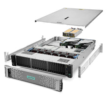 HP ProLiant DL380 G10 Server 2.60Ghz 32-Core 32GB RAM 5.6TB Storage Bezel Rails