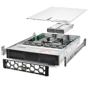 Dell PowerEdge R740 Server 2x Gold 6136 3.00Ghz 24-Core 128GB RAM 6x New 1TB