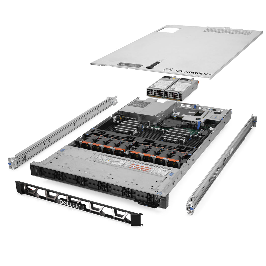 Dell PowerEdge R640 NVMe Server 2x Gold 6244 3.60Ghz 16-Core 256GB 10.9TB