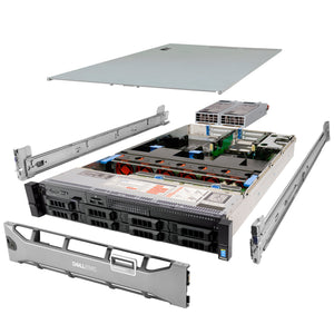 Dell PowerEdge R730 8-Bay LFF Rack-Mountable 2U Server Chassis + Quick-Sync