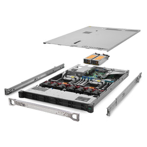 HP ProLiant DL360 G10 10-Bay 8x SAS / 2x SATA SFF Rack-Mountable 1U Server Chassis